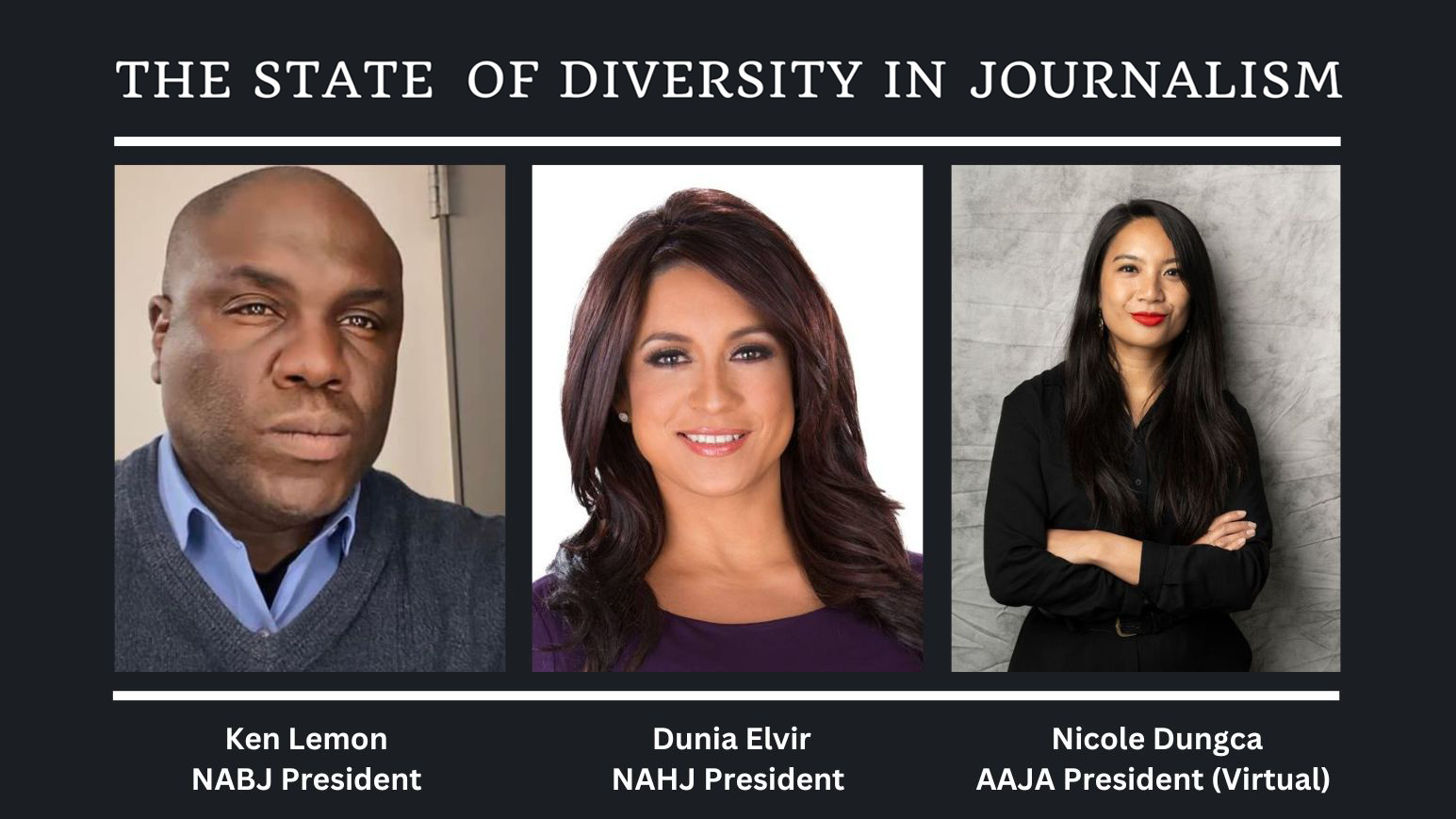 The State of Diversity in Journalism Panel